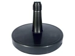 Lesli Kunststof Voet Vulbaar 70 Kg. Antraciet