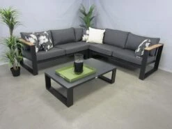 Te Velde Tuinmeubelen Merino Hoeklounge Set 4 Delig -Optimaal Tuinmeubelen Winkel 1 2 te velde tuinmeubelen merino hoeklounge set 4 delig merinohoelou