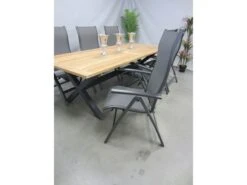 Te Velde Tuinmeubelen Tuinset Lecce Tuinstoel Met Lucan Teak Tuintafel -Optimaal Tuinmeubelen Winkel 1 2 te velde tuinmeubelen tuinset lecce tuinstoel met lucan teak tuintafel stoel tafel leccelucan240