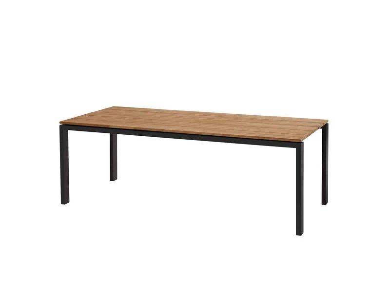 4SeasonsOutdoor Goa Tuintafel Frame Met Robusto Teak Blad 3 4SeasonsOutdoor Goa Tuintafel Frame Met Robusto Teak Blad