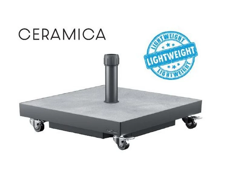 Platinum Verrijdbare Parasolvoet Ceramica 40 Kg. 4 Platinum Verrijdbare Parasolvoet Ceramica 40 Kg. - Afbeelding 2