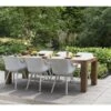 Hartman Tuinset Sophie Studio Wit Met Sculpture Tafel 240 -Optimaal Tuinmeubelen Winkel 11 0 hartman tuinset sophie studio wit met beach7 old teak tafel 240 x 100