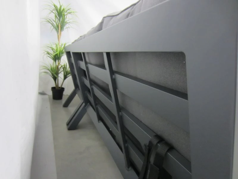 Te Velde Tuinmeubelen Jackson Aluminium Hoek-lounge Set 5 Delig 8 Te Velde Tuinmeubelen Jackson Aluminium Hoek-lounge Set 5 Delig - Afbeelding 6