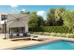 Platinum Zweefparasol Challenger T² Premium ø3,5 Manhattan -Optimaal Tuinmeubelen Winkel 11 3 platinum zweefparasol challenger t² premium o 35 manhattan 7143p