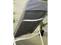 Suns Sora Relax Tuinstoel Mat Wit Met Kussen -Optimaal Tuinmeubelen Winkel 12 11 suns sora relax tuinstoel mat wit met kussen 108453084125