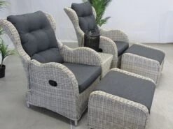 Te Velde Tuinmeubelen Riverside Verstelbare Lounge Set -Optimaal Tuinmeubelen Winkel 12 13 te velde tuinmeubelen riverside verstelbare lounge set rivsideset