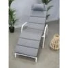 Suns Sora Relax Tuinstoel Mat Wit Met Kussen -Optimaal Tuinmeubelen Winkel 12 6 suns sora relax tuinstoel mat wit met kussen 108453084125