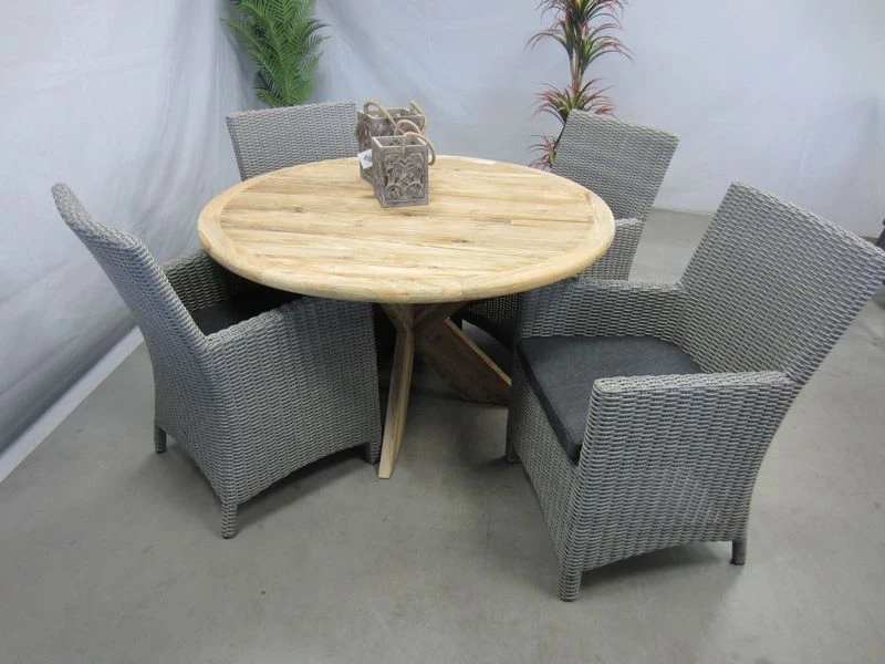 Te Velde Tuinmeubelen Amy Tuinstoel Met Malta Teak Tuintafel 5 Te Velde Tuinmeubelen Amy Tuinstoel Met Malta Teak Tuintafel - Afbeelding 3