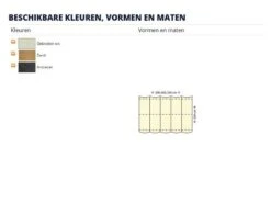 Nesling Coolfit Harmonica Schaduwdoek 2.90 Meter Breed 3 Meter Uitval -Optimaal Tuinmeubelen Winkel 13 5 nesling coolfit harmonica schaduwdoek afmeting kleuren9