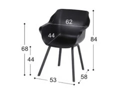 Hartman Tuinstoel Sophie Element Zwart 11 Hartman Tuinstoel Sophie Element Zwart -Optimaal Tuinmeubelen Winkel 15 1 hartman tuinstoel sophie element zwart 21680008