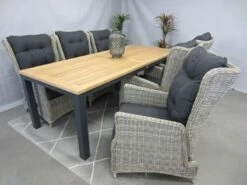 Te Velde Tuinmeubelen Tuinset Bombay Tuinstoel Met Palazzo Teak Tuintafel -Optimaal Tuinmeubelen Winkel 18 3 te velde tuinmeubelen tuinset bombay tuinstoel met palazzo teak tuintafel stoel dichtbij bombaypalazzo240