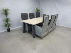 Te Velde Tuinmeubelen Tuinset Ross Met 4so Derby 240 Tafel -Optimaal Tuinmeubelen Winkel 18 3 te velde tuinmeubelen tuinset ross met 4so derby 240 tuintafel rossderby240