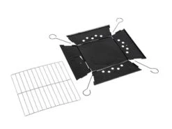 Camp-Gear Barbecue Envelop Opvouwbaar Houtskool Zwart -Optimaal Tuinmeubelen Winkel 2 2 camp gear barbeque envelop opvouwbaar houtskool zwart 8108145