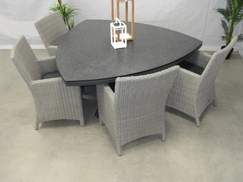 Te Velde Tuinmeubelen Tuinset Amy Tuinstoel Met Mojito Driehoek Tuintafel 6 Te Velde Tuinmeubelen Tuinset Amy Tuinstoel Met Mojito Driehoek Tuintafel - Afbeelding 4