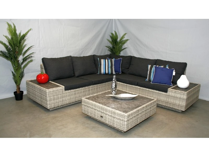 Te Velde Tuinmeubelen Nogaro Hoek Lounge Set 3 Te Velde Tuinmeubelen Nogaro Hoek Lounge Set