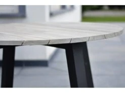 Taste By 4 Seasons Outdoor Derby Teak-tuintafel 130 Rond -Optimaal Tuinmeubelen Winkel 21 3 taste by 4so derby teak tuintafel 130 rond 90413 90415
