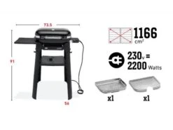 Weber Elektrische Barbecue Lumin Compact Black Met Stand -Optimaal Tuinmeubelen Winkel 21 5 weber elektrische barbecue lumin compact black met stand gegevens 91010853