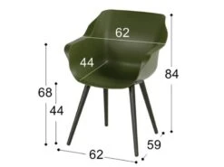 Hartman Tuinstoel Sophie Studio Moss -Optimaal Tuinmeubelen Winkel 22 1 hartman tuinstoel sophie studio moss 11681831