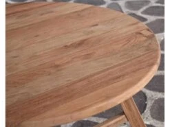 Sens Line Woody Teak Sidetable Ø80 Cm FSC Recycled Teak -Optimaal Tuinmeubelen Winkel 23 2 sens line woody teak sidetable O 80 cm fsc recycled teak t578