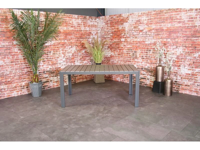 Sensline Jersey Tuintafel Polywood 160 Antraciet 6 Sensline Jersey Tuintafel Polywood 160 Antraciet - Afbeelding 4