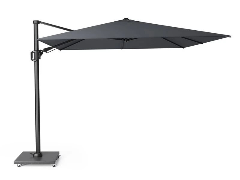 Platinum Zweefparasol Challenger T² 3x3 Antraciet 3 Platinum Zweefparasol Challenger T² 3x3 Antraciet