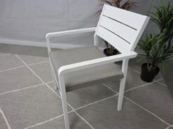 Te Velde Tuinmeubelen Barolo Aluminium Tuinstoel Wit -Optimaal Tuinmeubelen Winkel 28 2 te velde tuinmeubelen barolo aluminium tuinstoel wit barolowit