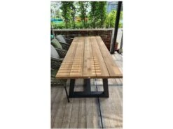 Suns Ovada Aluminium Teak Tuintafel 340 -Optimaal Tuinmeubelen Winkel 30 2 suns ovada aluminium teak tuintafel 340 lengte 1118955085252