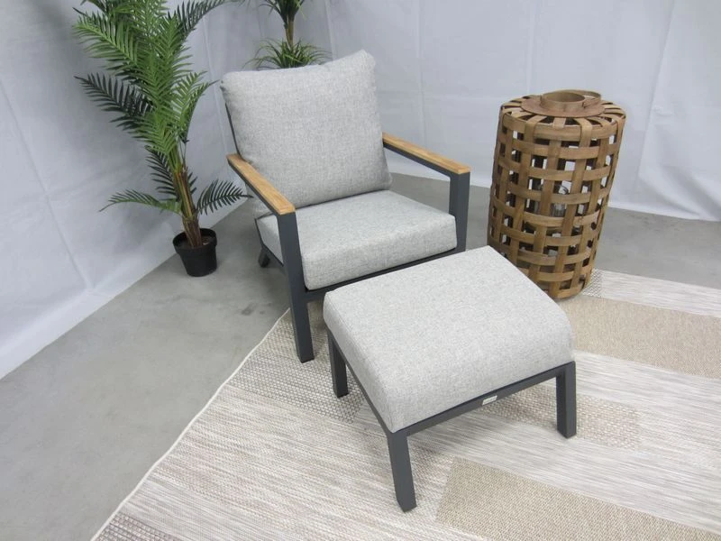 Te Velde Tuinmeubelen Paleros Lounge Stoel 5 Te Velde Tuinmeubelen Paleros Lounge Stoel - Afbeelding 3