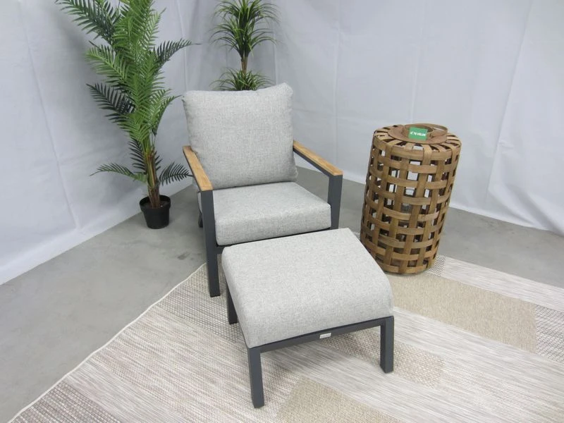 Te Velde Tuinmeubelen Paleros Lounge Stoel 6 Te Velde Tuinmeubelen Paleros Lounge Stoel - Afbeelding 4