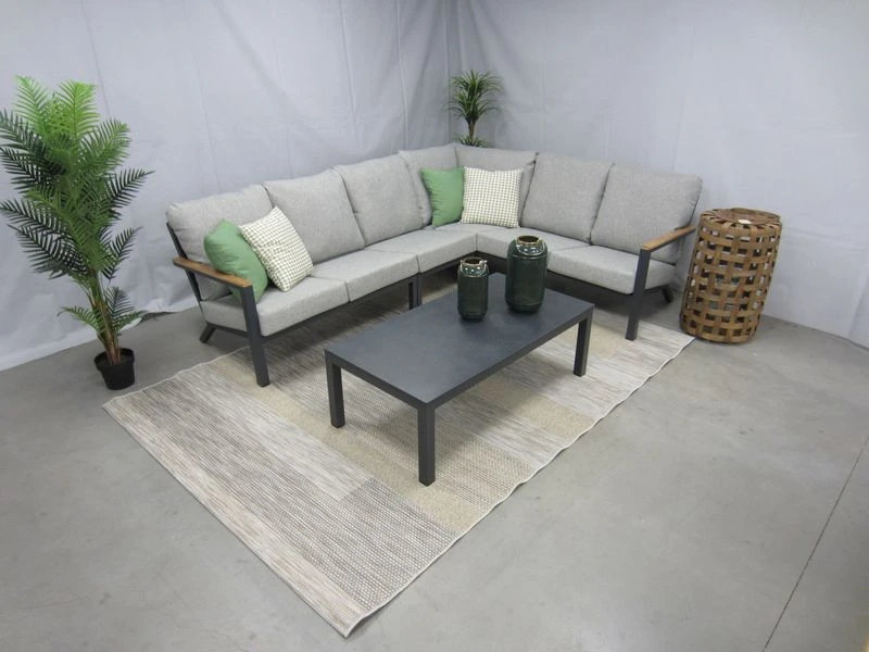 Te Velde Tuinmeubelen Paleros Hoek-lounge Set Links 4 Te Velde Tuinmeubelen Paleros Hoek-lounge Set Links - Afbeelding 2