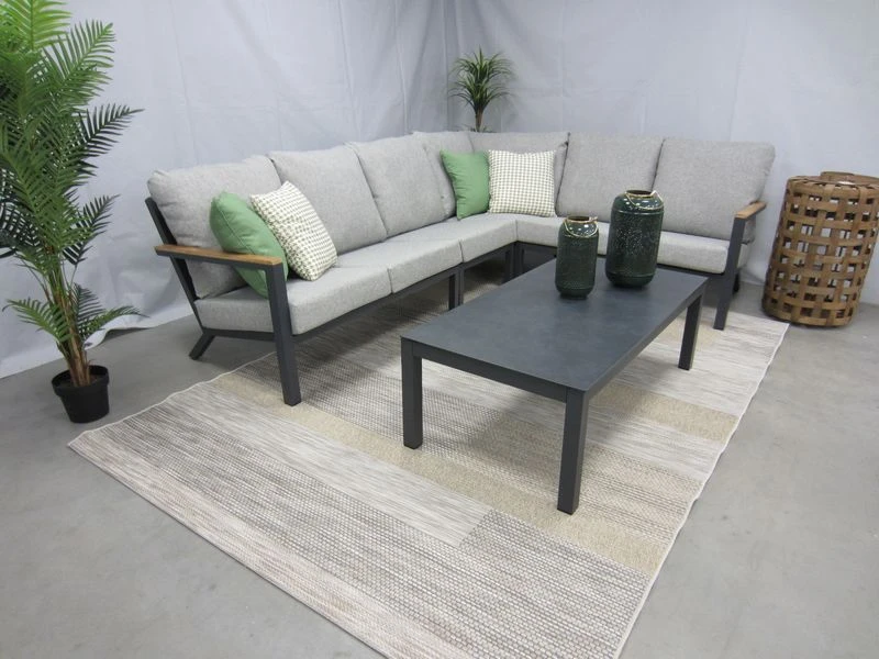 Te Velde Tuinmeubelen Paleros Hoek-lounge Set Links 5 Te Velde Tuinmeubelen Paleros Hoek-lounge Set Links - Afbeelding 3