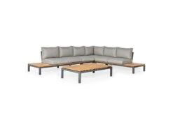 Suns Memphis Platform Teak Lounge Set XL Links -Optimaal Tuinmeubelen Winkel 36 3 suns memphis platform teak lounge set xl links up en down 40368498599362