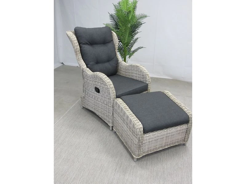 Te Velde Tuinmeubelen Riverside Verstelbare Loungestoel 3 Te Velde Tuinmeubelen Riverside Verstelbare Loungestoel