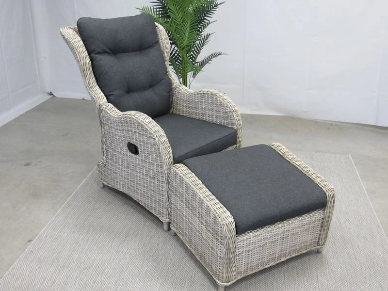 Te Velde Tuinmeubelen Riverside Verstelbare Loungestoel 4 Te Velde Tuinmeubelen Riverside Verstelbare Loungestoel - Afbeelding 2