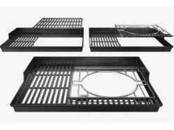 WEBER CRAFTED-porselein Geëmailleerde Gietijzeren Grillroosters 7 WEBER CRAFTED-porselein Geëmailleerde Gietijzeren Grillroosters -Optimaal Tuinmeubelen Winkel 402 2 weber crafted spirit 3b wx4 peci grates 7856