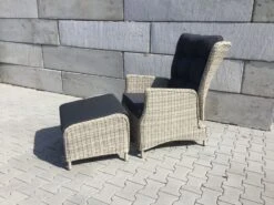 Te Velde Tuinmeubelen Tuinset Bombay Met Ronde Tafel + Lazy Susan -Optimaal Tuinmeubelen Winkel 48 4 te velde tuinmeubelen tuinset bombay met ronde tafel lazy susan bombaydiningset