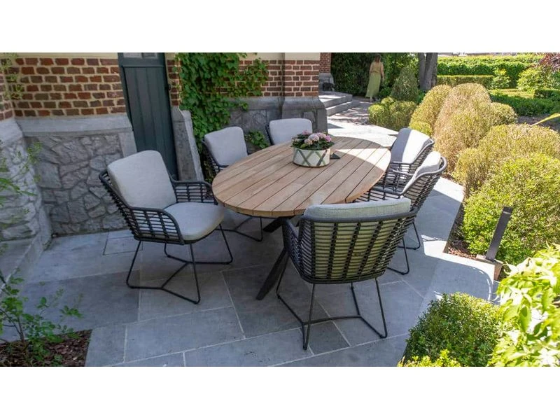 Taste By 4 Seasons Outdoor Prado Teak-tuintafel 240 4 Taste By 4 Seasons Outdoor Prado Teak-tuintafel 240 - Afbeelding 2