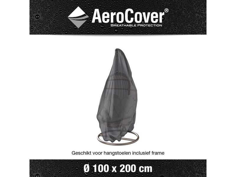 Platinum AeroCover Hangstoel Cover Ø100x200 3 Platinum AeroCover Hangstoel Cover Ø100x200