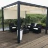 Nesling Pergola Aluminium Vrijstaand 3,19 X 3,19 Mtr. -Optimaal Tuinmeubelen Winkel 7 0 nesling pergola aluminium vrijstaand5