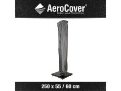 Platinum AeroCover Free-arm Parasol Cover H250