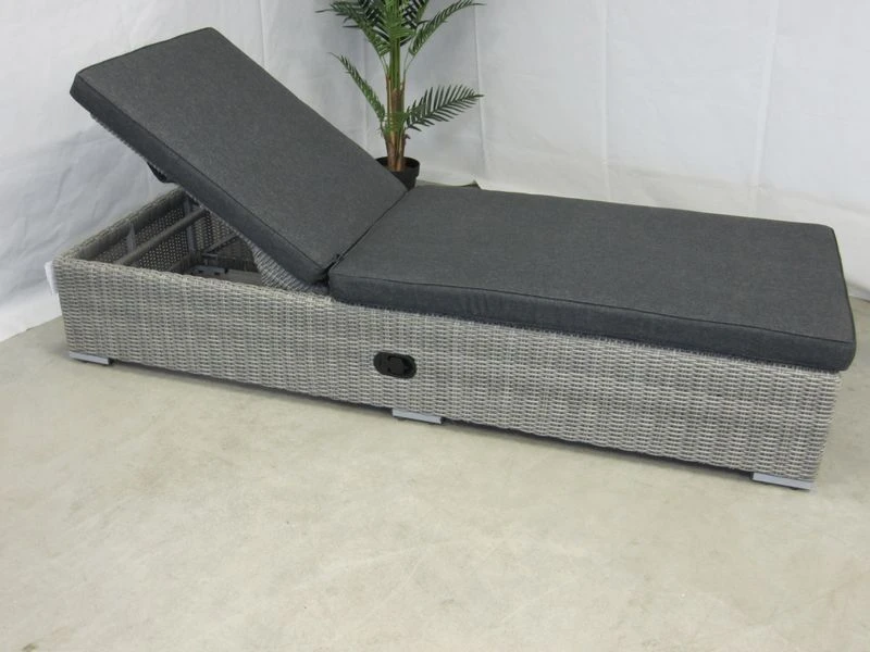 Te Velde Tuinmeubelen Karensa Tuin-ligbed Blended Grey 6 Te Velde Tuinmeubelen Karensa Tuin-ligbed Blended Grey - Afbeelding 4