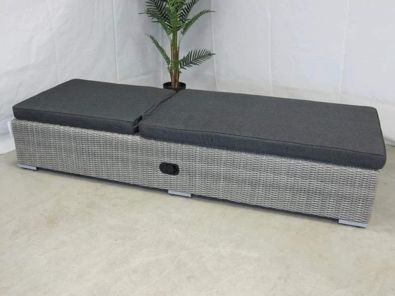 Te Velde Tuinmeubelen Karensa Tuin-ligbed Blended Grey 8 Te Velde Tuinmeubelen Karensa Tuin-ligbed Blended Grey - Afbeelding 6