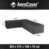 Platinum Aerocover Loungesethoes Hoekset Links 355x275x100xH70 -Optimaal Tuinmeubelen Winkel 74 0 platinum aerocover loungesethoes hoekset links 355 x 275 x 100 x h70 7948