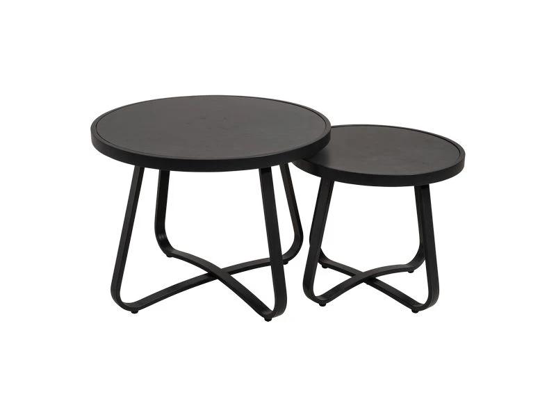 Lesli Living Bijzettafeltjes Carcassonne Set Van 2 3 Lesli Living Bijzettafeltjes Carcassonne Set Van 2