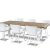 Hartman Tuinset Sophie Element Wit Met Yasmani Tafel 240 -Optimaal Tuinmeubelen Winkel 8 0 hartman tuinset sophie element wit met beach7 moonlight teak tafel 240 x 100