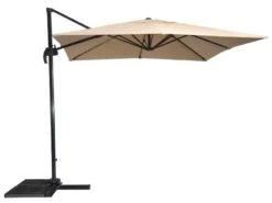 Lesli Zweef Parasol Libra 2,5 X 2,5 Mtr 7 Lesli Zweef Parasol Libra 2,5 X 2,5 Mtr -Optimaal Tuinmeubelen Winkel lesli zweefparasol libra 25 25 meter ecru 53151