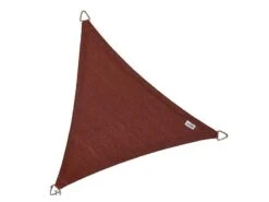 Nesling Coolfit Schaduwdoek Driehoek 5 X 5 X 5 Meter -Optimaal Tuinmeubelen Winkel nesling coolfit schaduwdoek driehoek terracotta