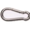 Nesling Karabijnhaak 8 X 80 Mm, RVS -Optimaal Tuinmeubelen Winkel nesling schaduwdoeken karabijnhaak 8 80 mm rvs n316 2