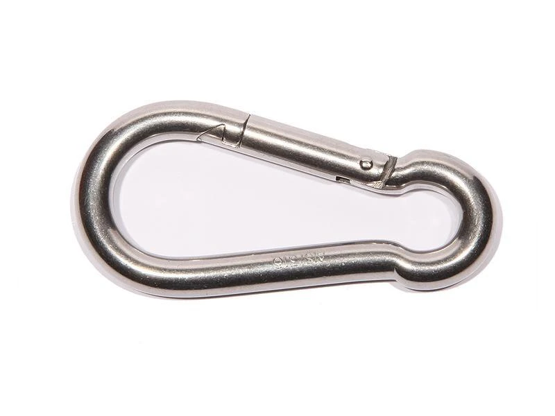 Nesling Karabijnhaak 8 X 80 Mm, RVS 3 Nesling Karabijnhaak 8 X 80 Mm, RVS